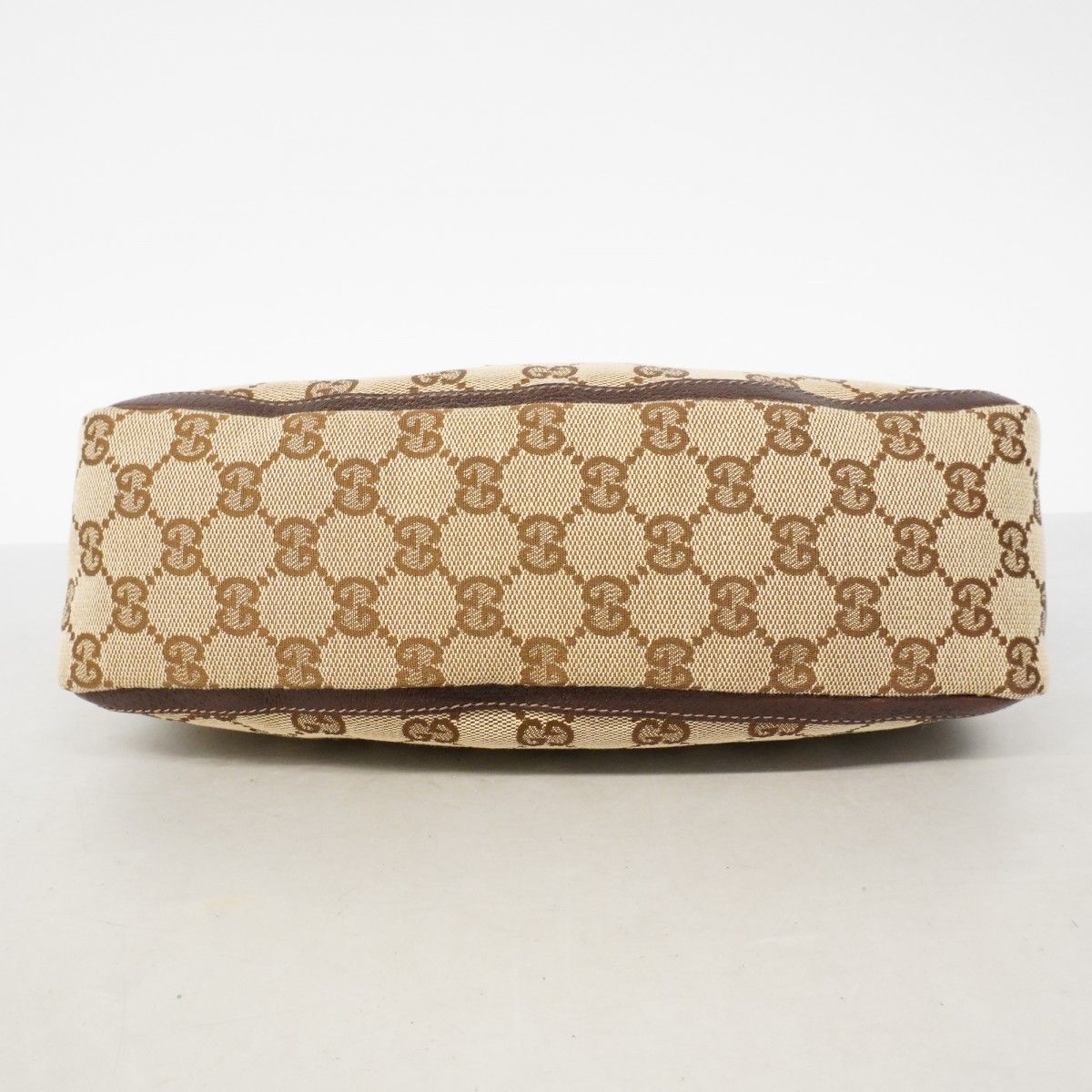 Gucci Handbag GG Canvas Brown Gold — view 3