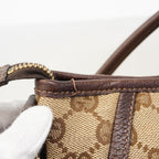 Gucci Handbag GG Canvas Brown Gold — view 6