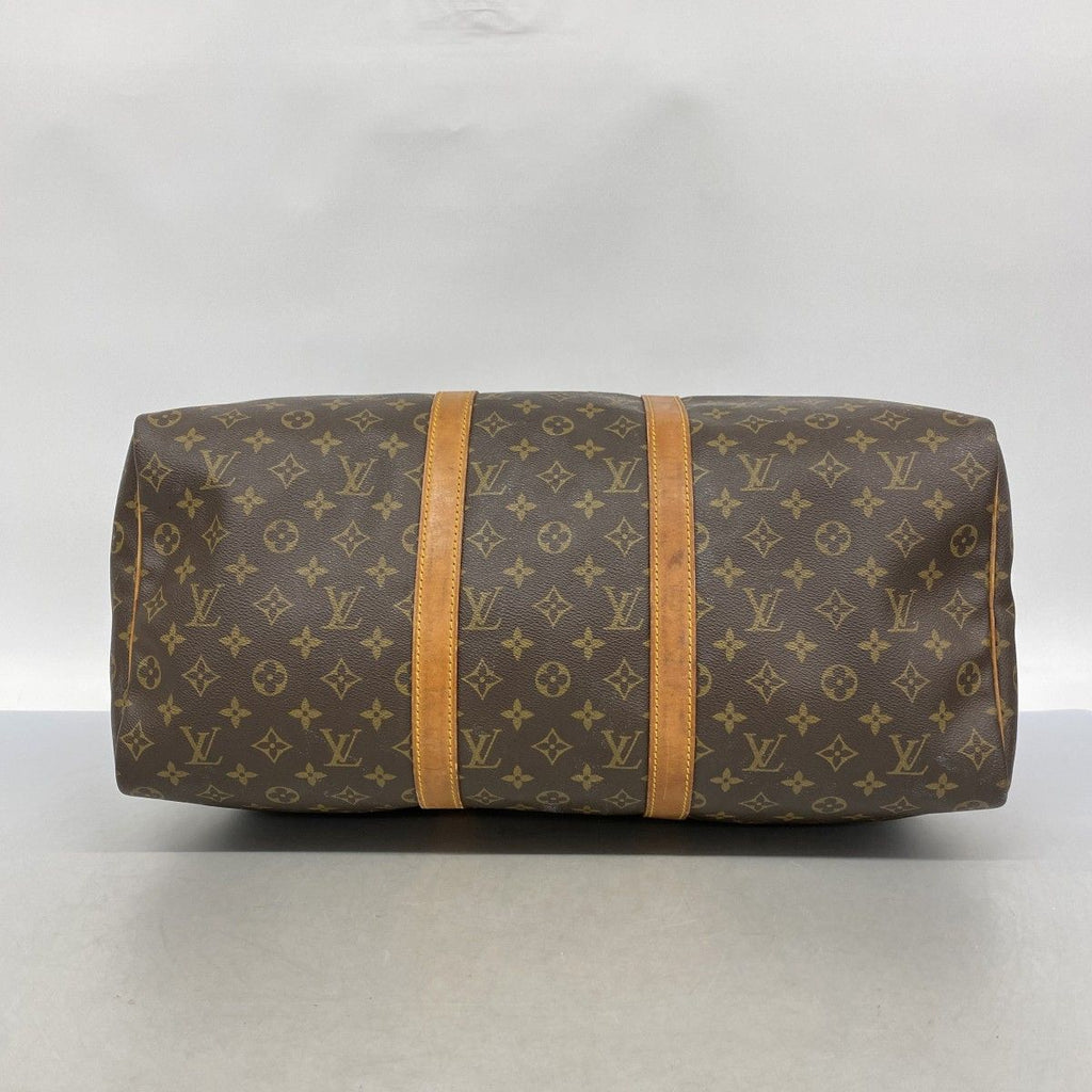 Louis Vuitton Boston Bag Monogram Keepall 50 Brown — view 3