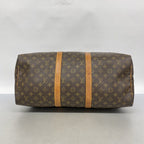 Louis Vuitton Boston Bag Monogram Keepall 50 Brown — view 3
