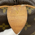 Louis Vuitton Boston Bag Monogram Keepall 50 Brown — view 5