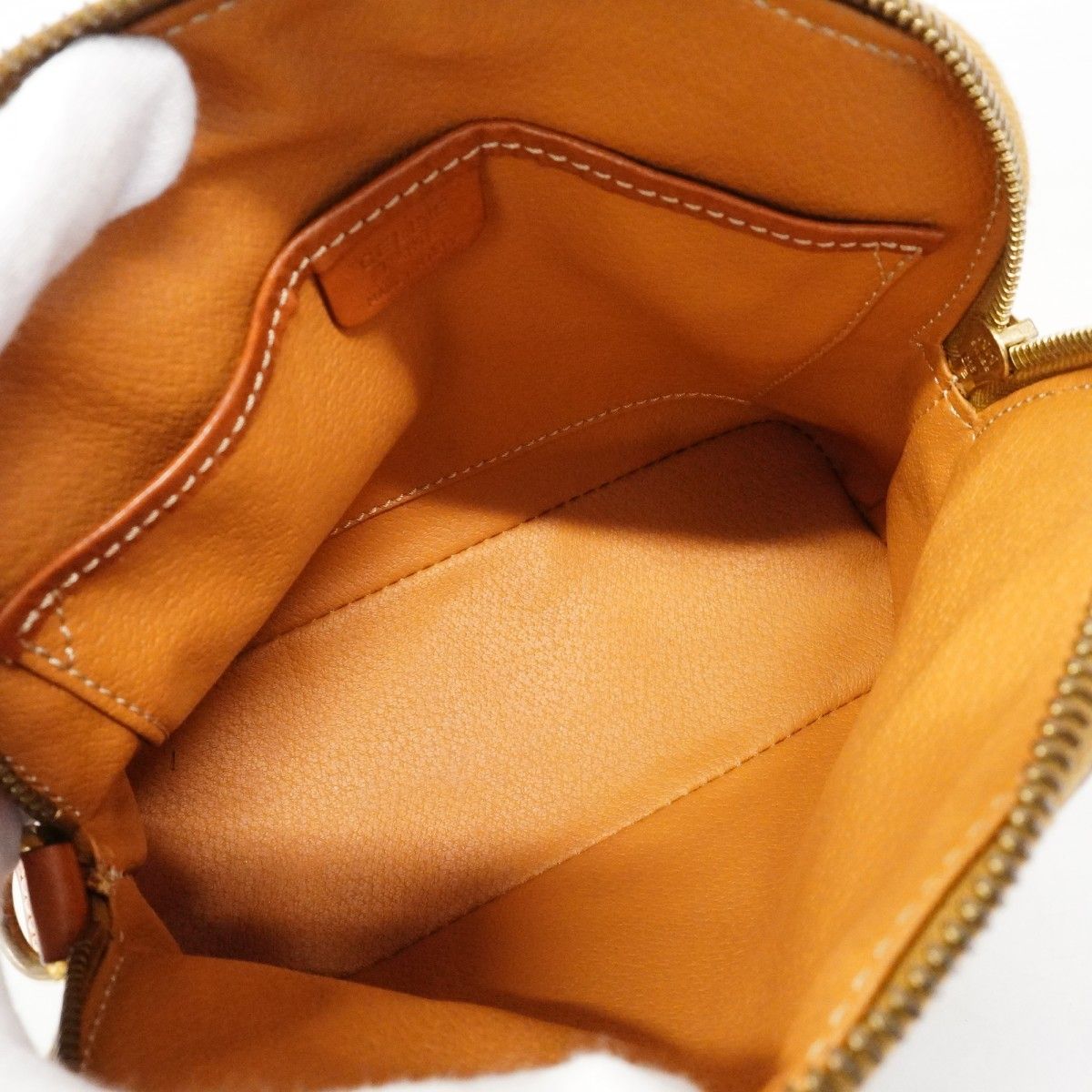 Celine Handbag Macadam Brown Gold — view 4