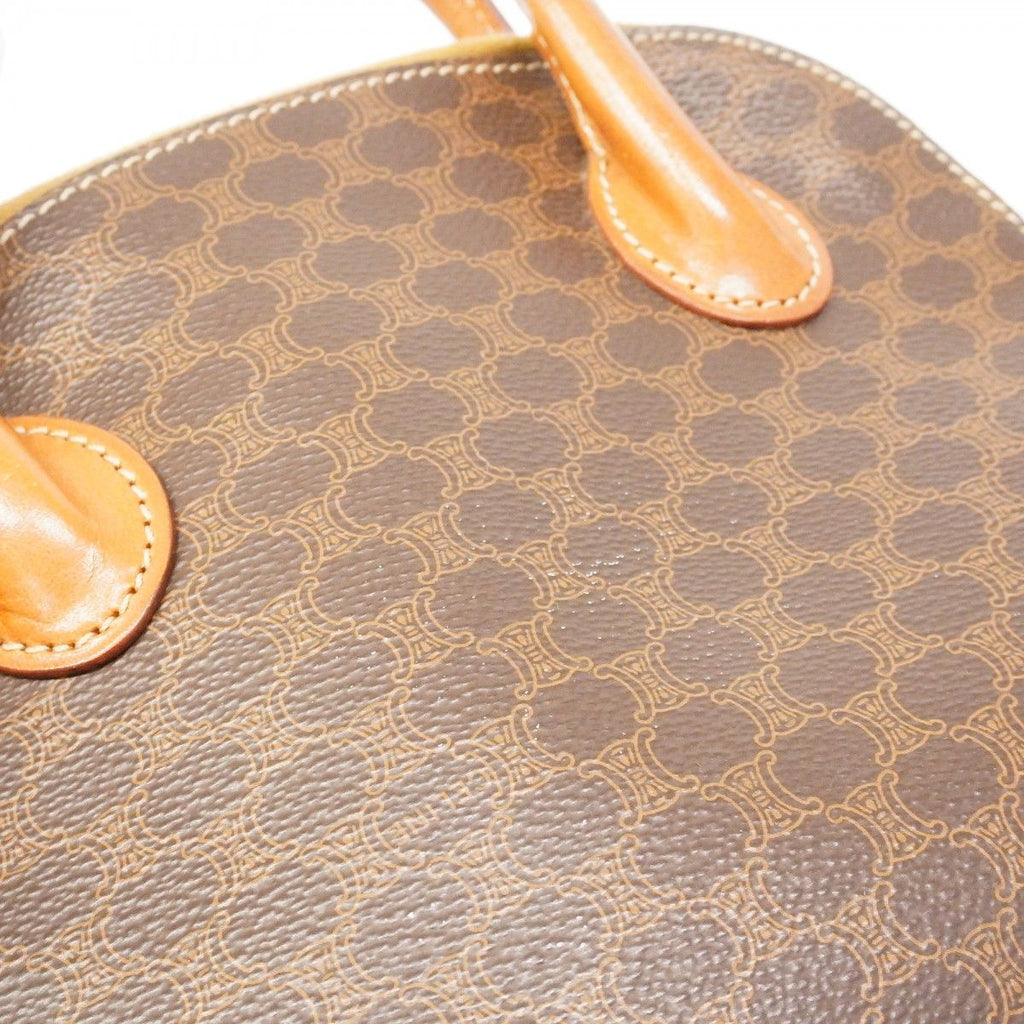 Celine Handbag Macadam Brown Gold — view 6