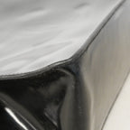 Chanel Tote Patent Leather Black Silver — view 9