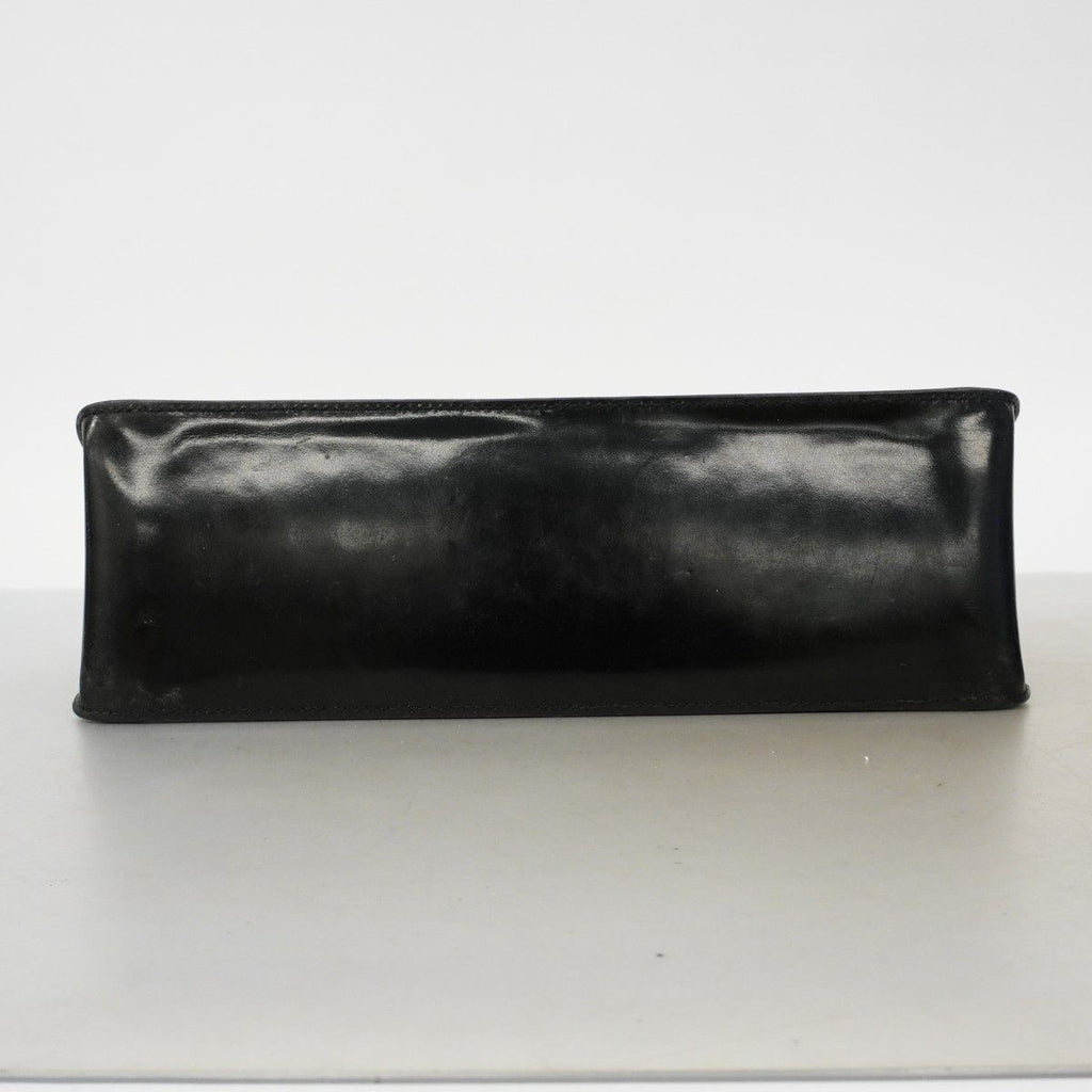 Chanel Tote Patent Leather Black Silver — view 3