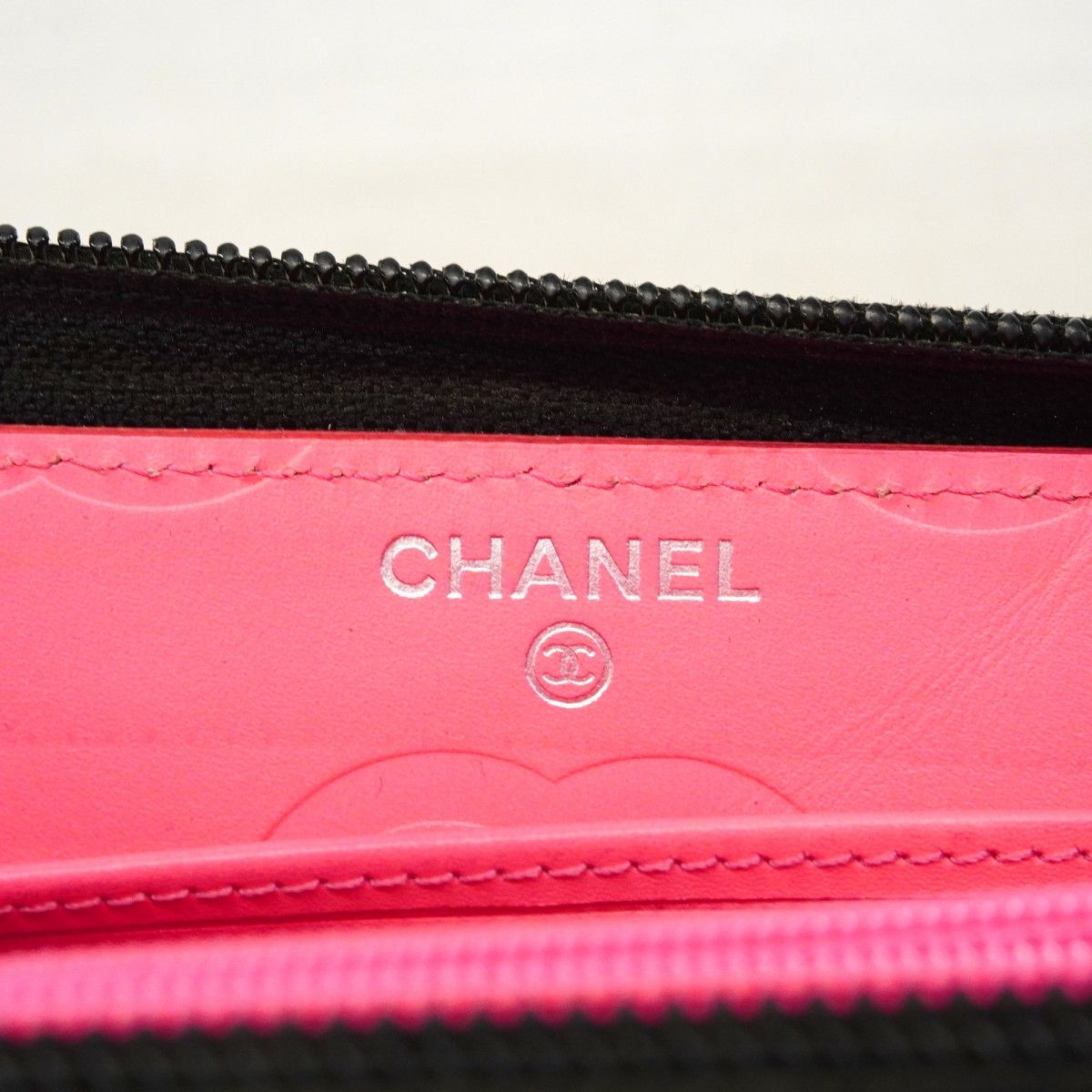 Chanel Wallet Cambon Lambskin Black Silver — view 4