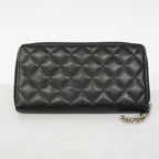 Chanel Wallet Cambon Lambskin Black Silver — view 8