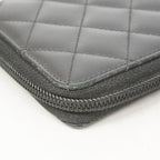 Chanel Wallet Cambon Lambskin Black Silver — view 7