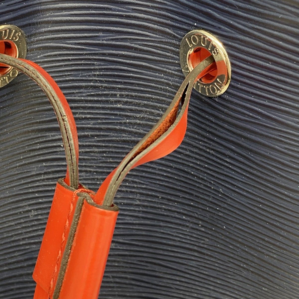 Louis Vuitton Handbag Epi Neo Noe Andigo Blue 2-Way — view 9