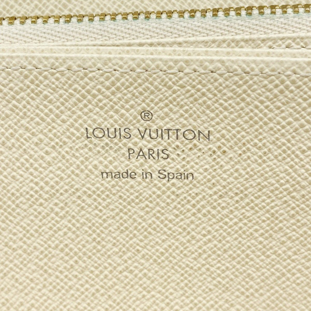 Louis Vuitton Wallet Damier Azur Zippy White — view 4