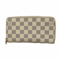 Louis Vuitton Wallet Damier Azur Zippy White
