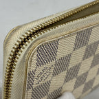 Louis Vuitton Wallet Damier Azur Zippy White — view 5