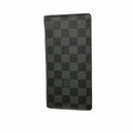 Louis Vuitton Wallet Damier Graphite Portefeuille Brazza Black