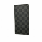 Louis Vuitton Wallet Damier Graphite Portefeuille Brazza Black