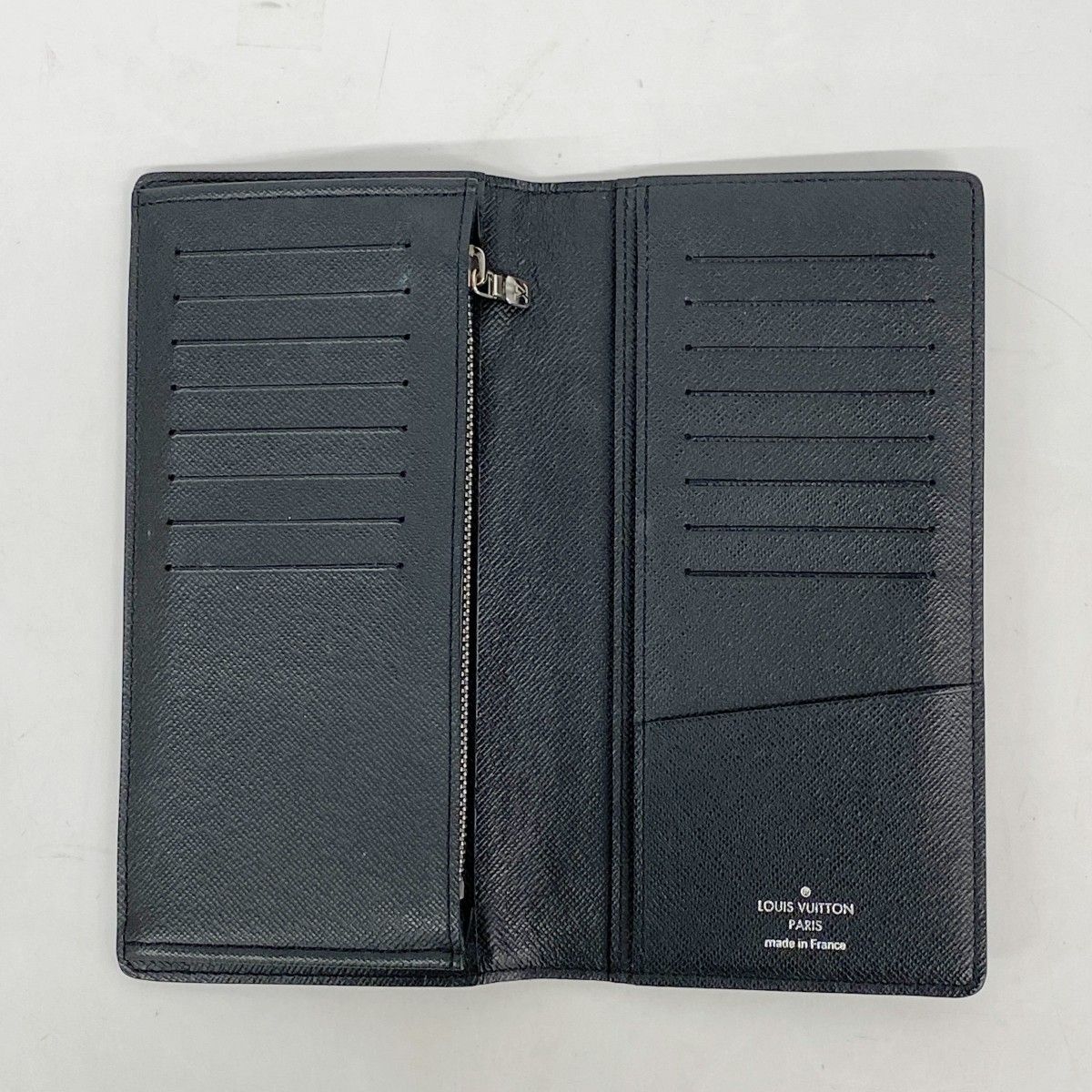 Louis Vuitton Wallet Damier Graphite Portefeuille Brazza Black — view 3