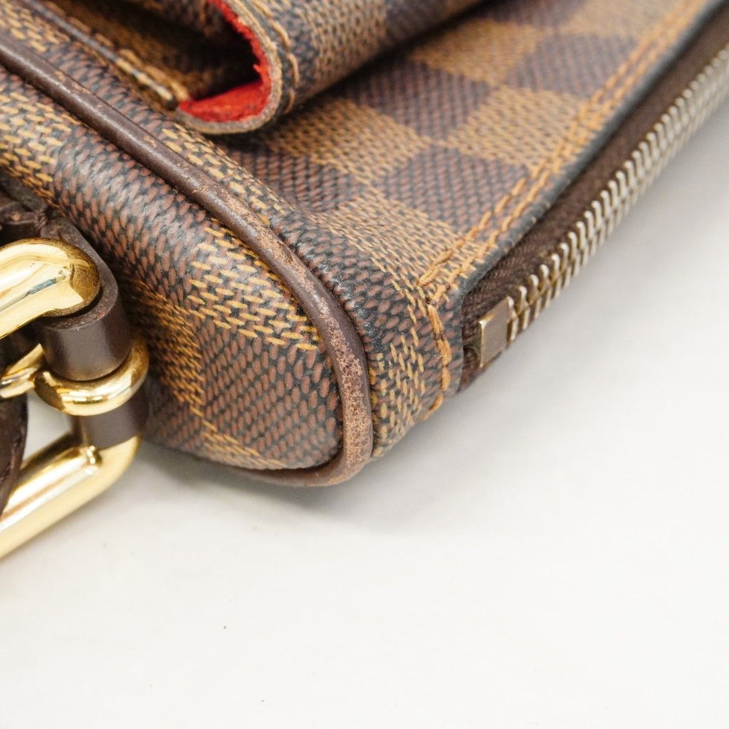 Louis Vuitton Shoulder Bag Damier Ravello GM Ebene — view 7