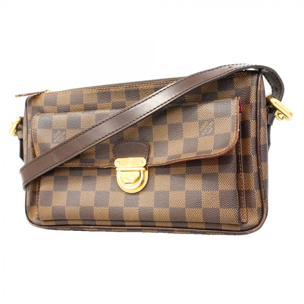 Louis Vuitton Shoulder Bag Damier Ravello GM Ebene