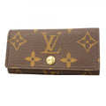 Louis Vuitton Key Case Monogram Multicles 4 Brown Key Holder