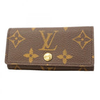 Louis Vuitton Key Case Monogram Multicles 4 Brown Key Holder