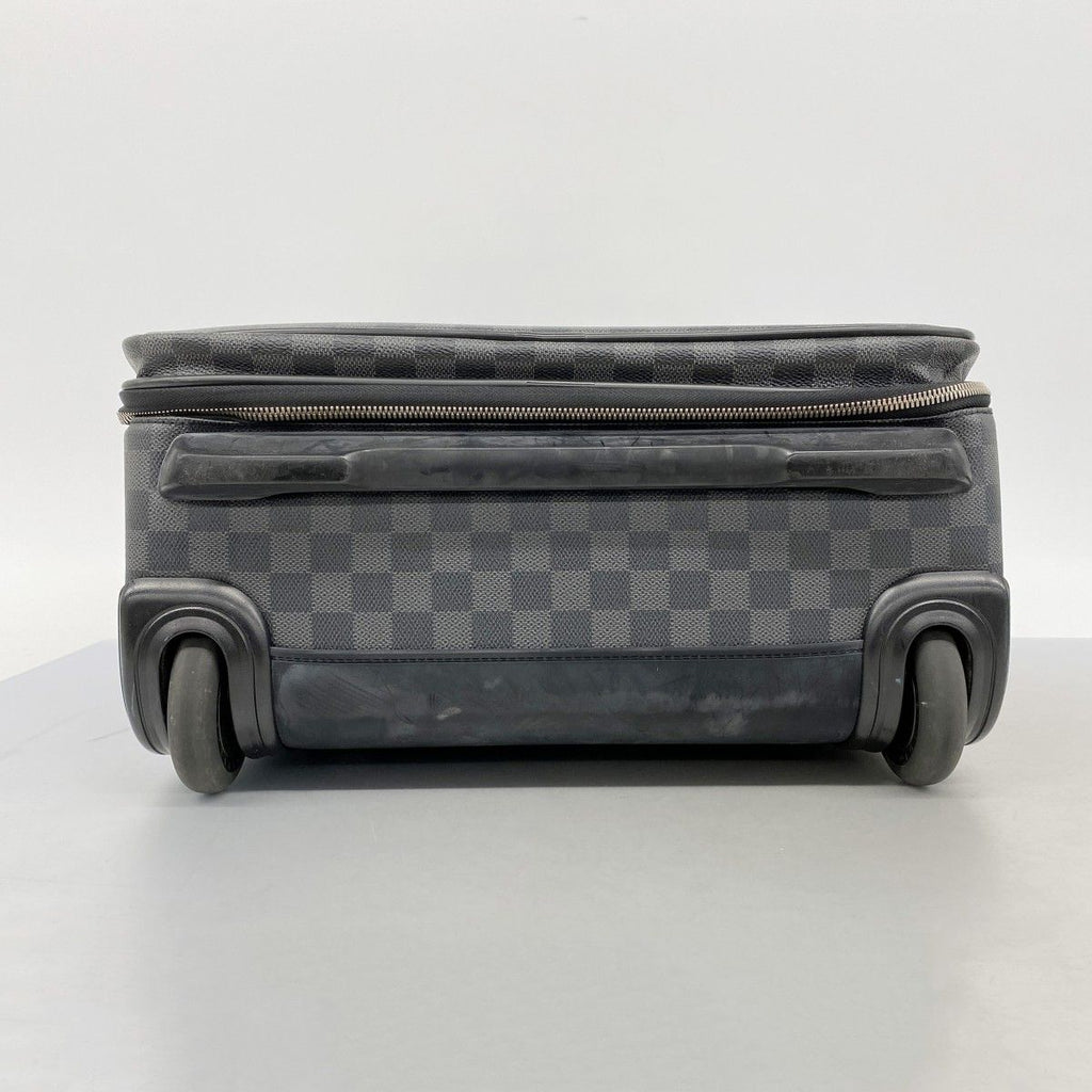 Louis Vuitton Travel Bag Damier Graphite Pegase 55 Business Black — view 3