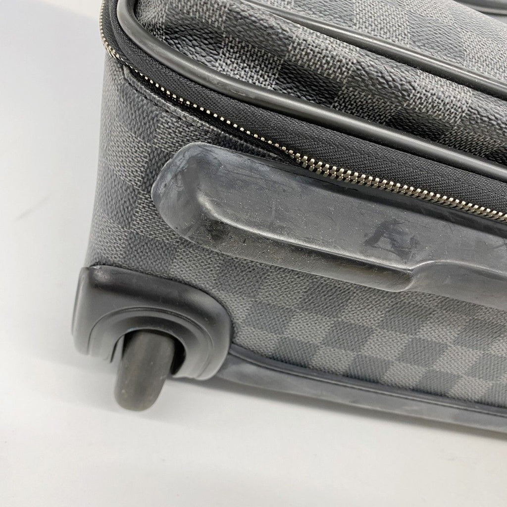 Louis Vuitton Travel Bag Damier Graphite Pegase 55 Business Black — view 6