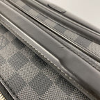 Louis Vuitton Travel Bag Damier Graphite Pegase 55 Business Black — view 8