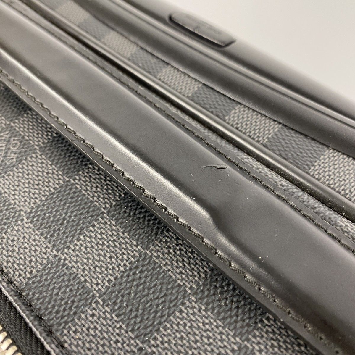 Louis Vuitton Travel Bag Damier Graphite Pegase 55 Business Black — view 8