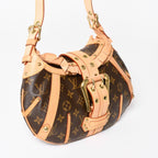 Louis Vuitton Shoulder Bag Leonor Monogram Brown — view 3