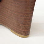Hermes Denim Leather Sandals — view 9