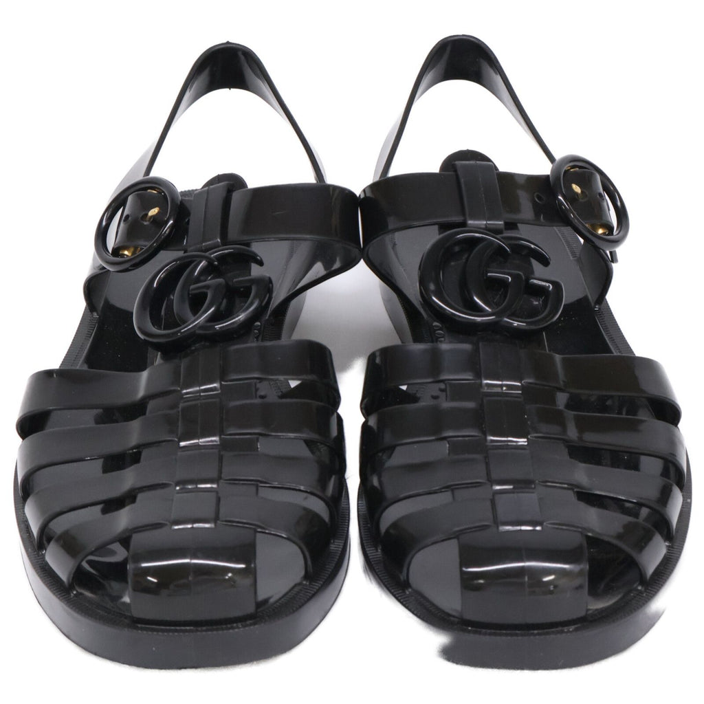 Gucci GG Marmont Rubber Gurkha Sandals — view 2