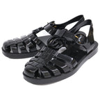 Gucci GG Marmont Rubber Gurkha Sandals