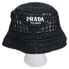 Prada Woven Fabric Bucket