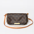 Louis Vuitton Favorite PM Shoulder Bag Monogram Brown Gold