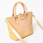 Louis Vuitton Monogram Vernis Montebello PM 2-Way Bag Beige Gold — view 3