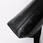 Louis Vuitton Shoulder Bag District NM Monogram Eclipse Black — view 5