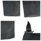 Prada Tessuto Black Silver Nylon Shoulder — view 6