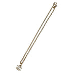 Chanel Vintage CC Logo Gold Plated Necklace — view 4