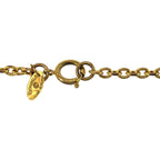 Chanel Vintage CC Logo Gold Plated Necklace — view 6