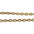 Chanel Vintage CC Logo Gold Plated Necklace — view 7