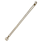 Chanel Vintage CC Logo Gold Plated Necklace — view 3
