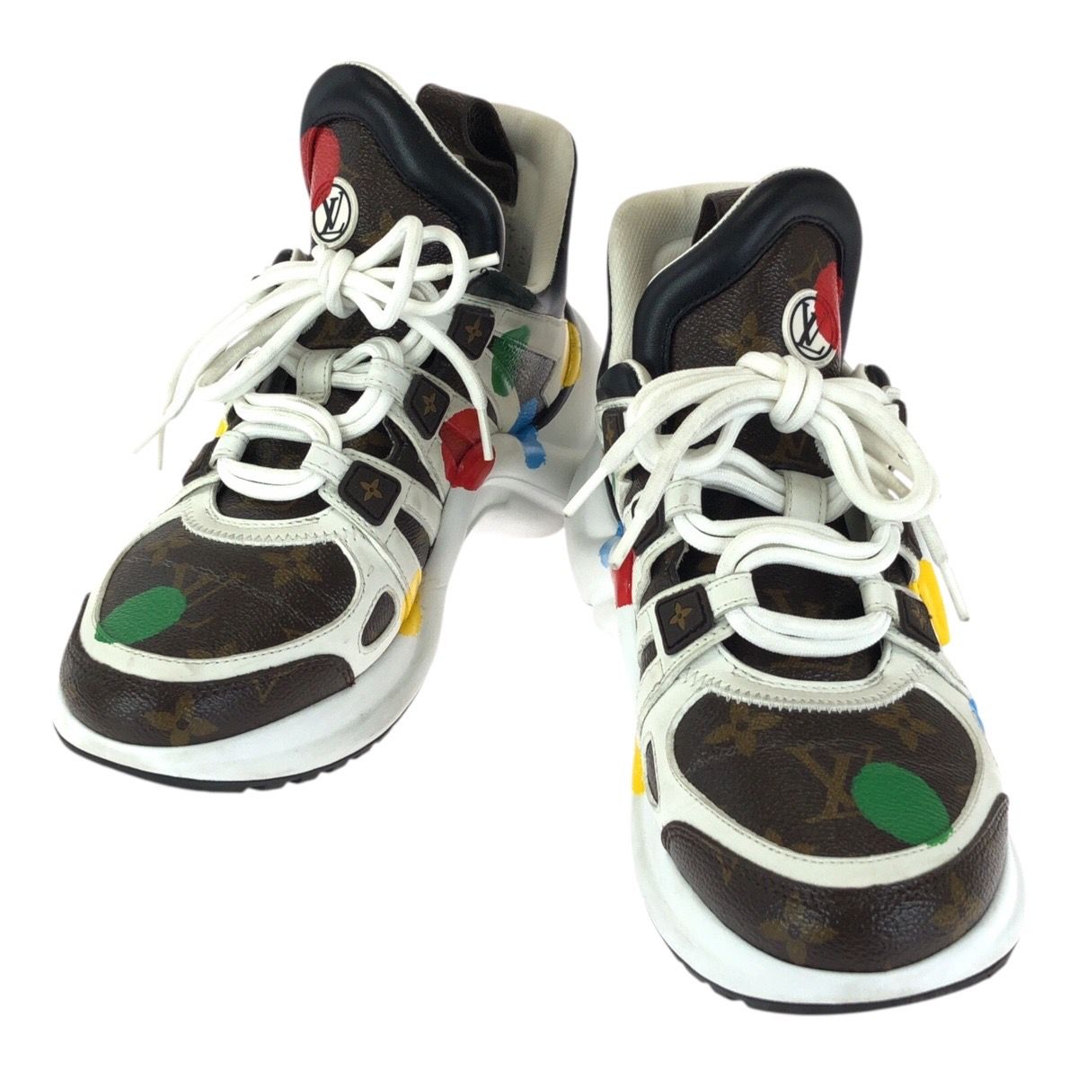 Louis Vuitton Arclight Line Yayoi Kusama 37 Multicolor Sneakers