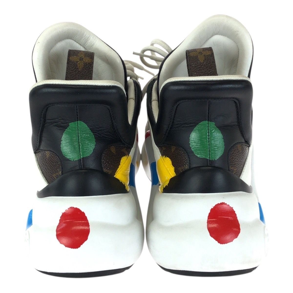 Louis Vuitton Arclight Line Yayoi Kusama 37 Multicolor Sneakers — view 4