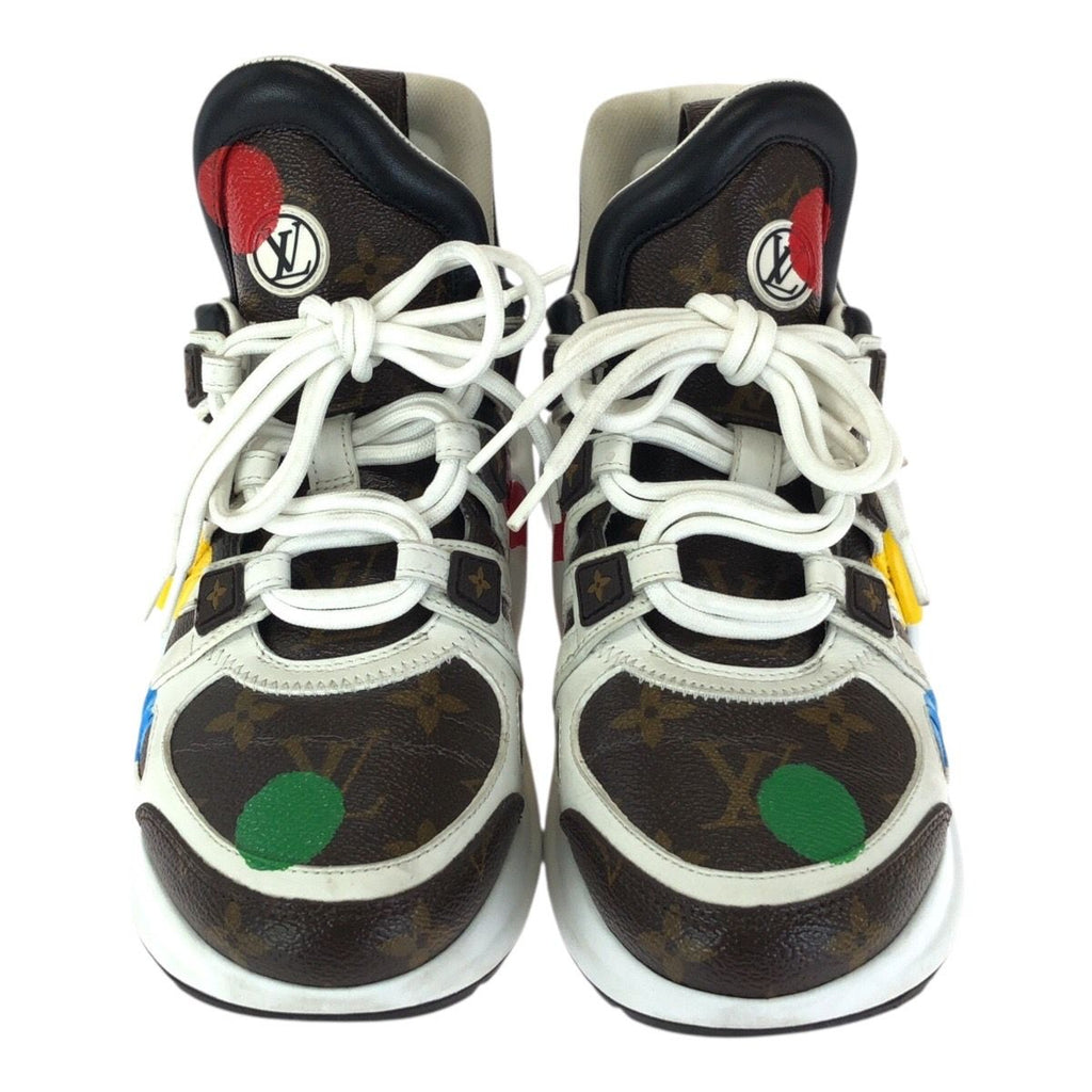 Louis Vuitton Arclight Line Yayoi Kusama 37 Multicolor Sneakers — view 2