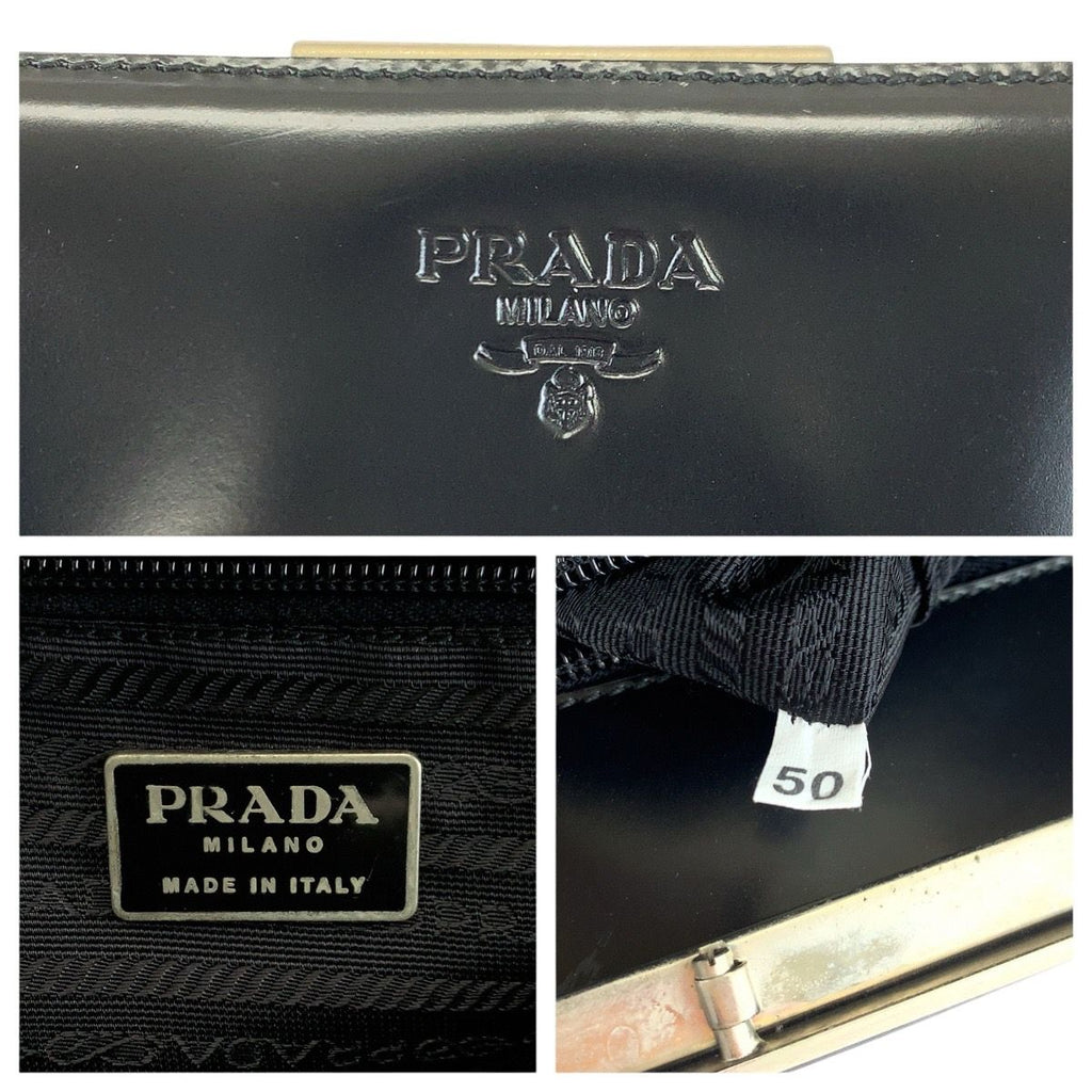 Prada Logo Tote Black — view 4