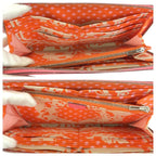 Hermes Azap Long Silk in Rose Azalea Pink Silver Veau Zip Around Wallet — view 8