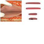 Hermes Azap Long Silk in Rose Azalea Pink Silver Veau Zip Around Wallet — view 9