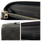 Louis Vuitton Damier Infini Zippy XL Onyx Black Wallet Organizer — view 8