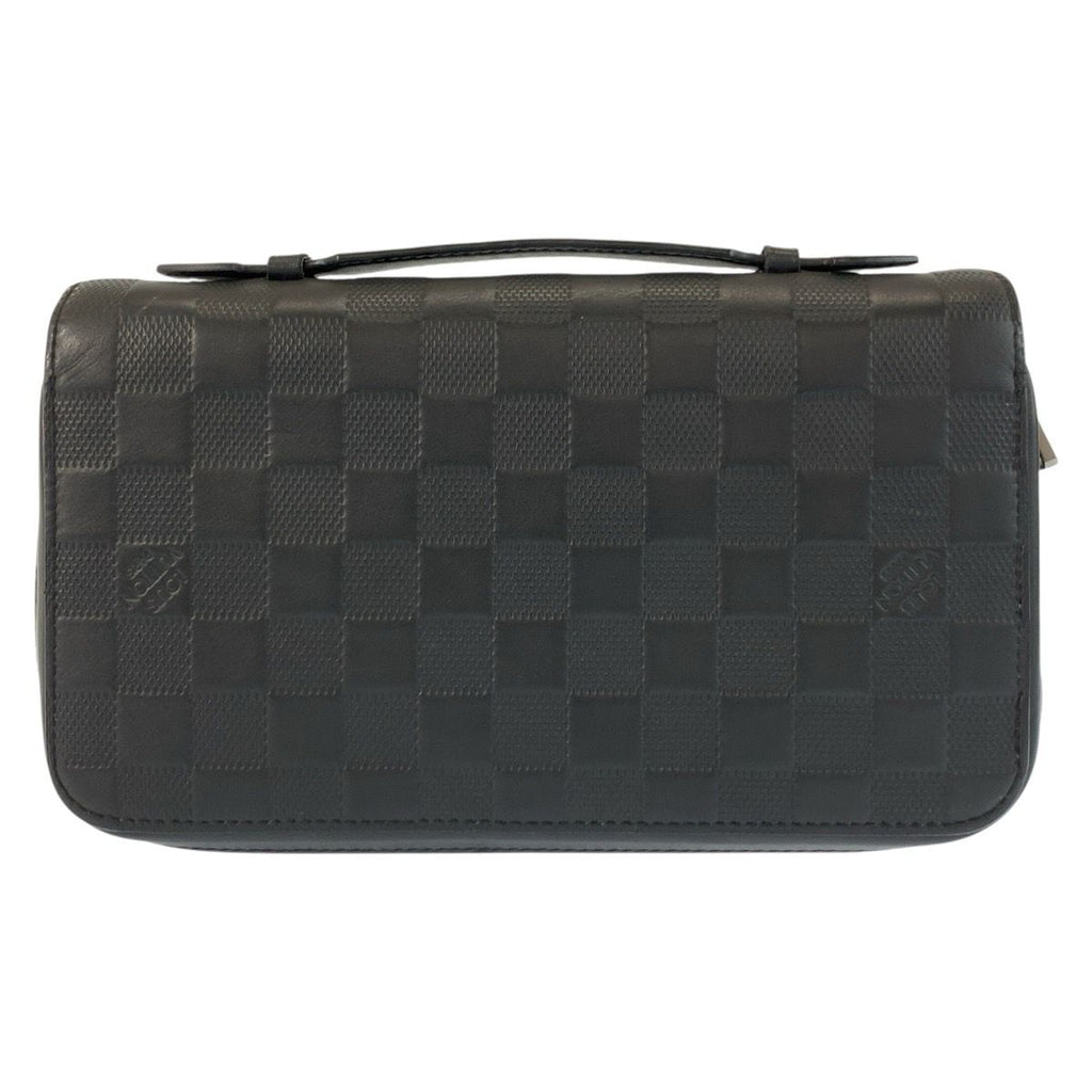 Louis Vuitton Damier Infini Zippy XL Onyx Black Wallet Organizer — view 2