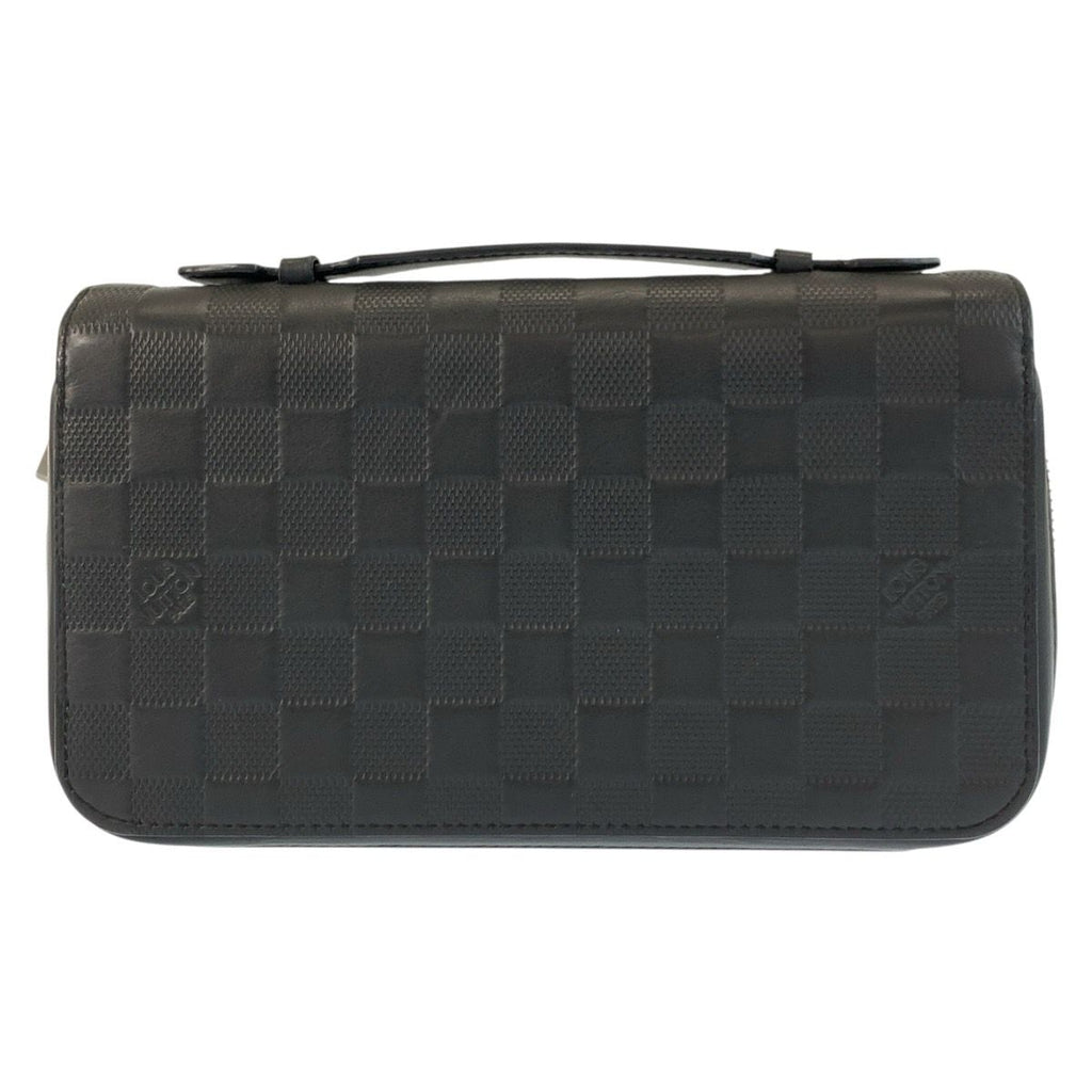 Louis Vuitton Damier Infini Zippy XL Onyx Black Wallet Organizer