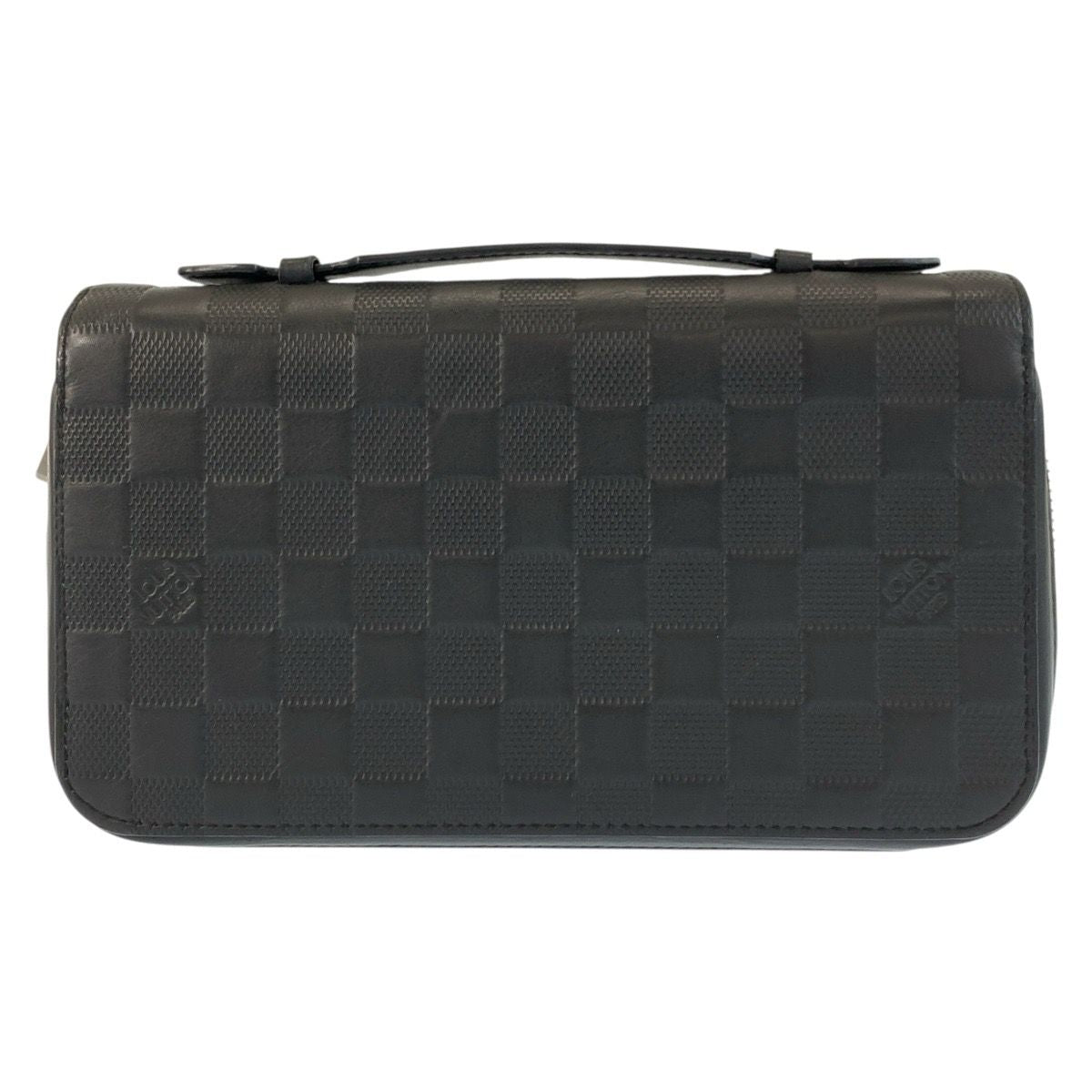 Louis Vuitton Damier Infini Zippy XL Onyx Black Wallet Organizer